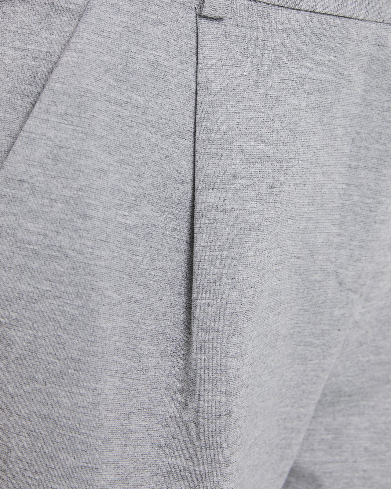 Pantalón ancho de mujer de punto con pinzas