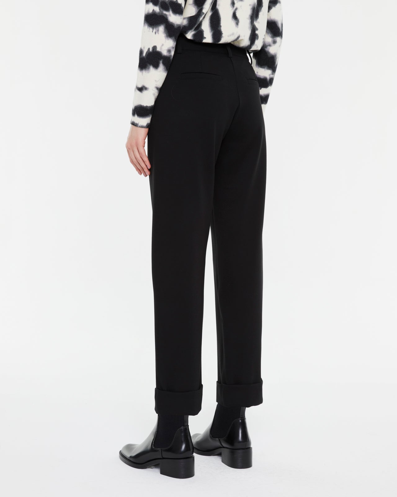 Karottenhose für Damen mit elastischem Bund