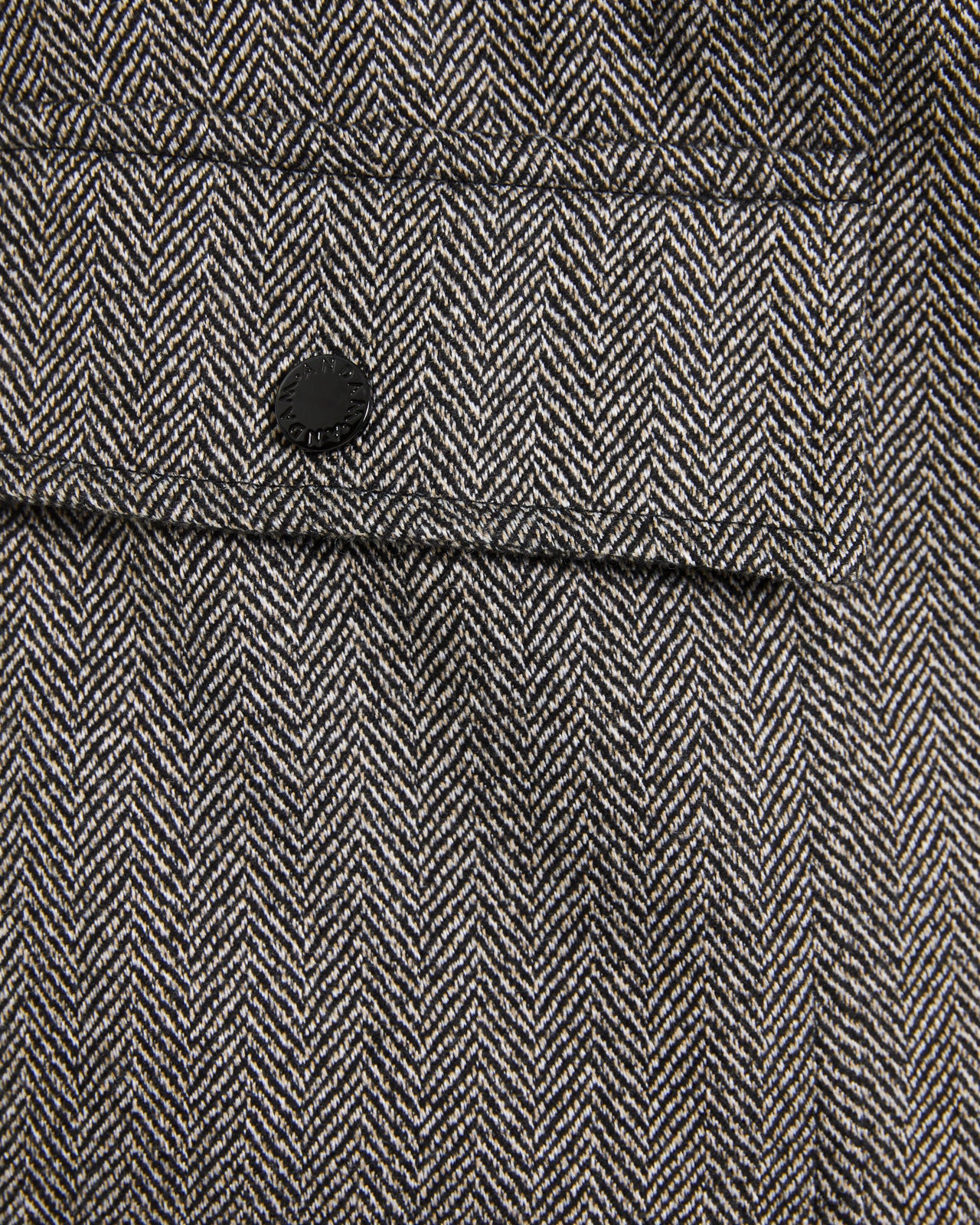 Short women's herringbone print jacket