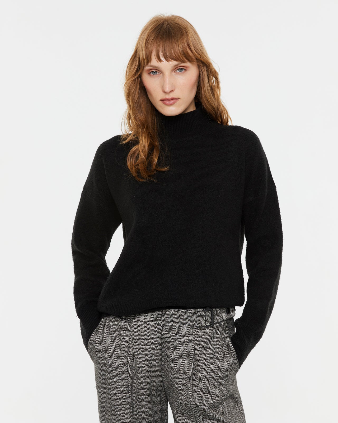 Basic Rollkragenpullover für Damen