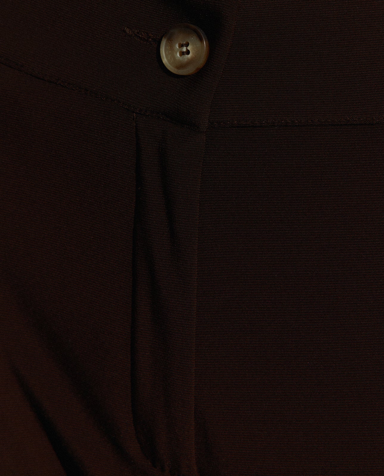 Pantalón culotte de mujer punto liso.