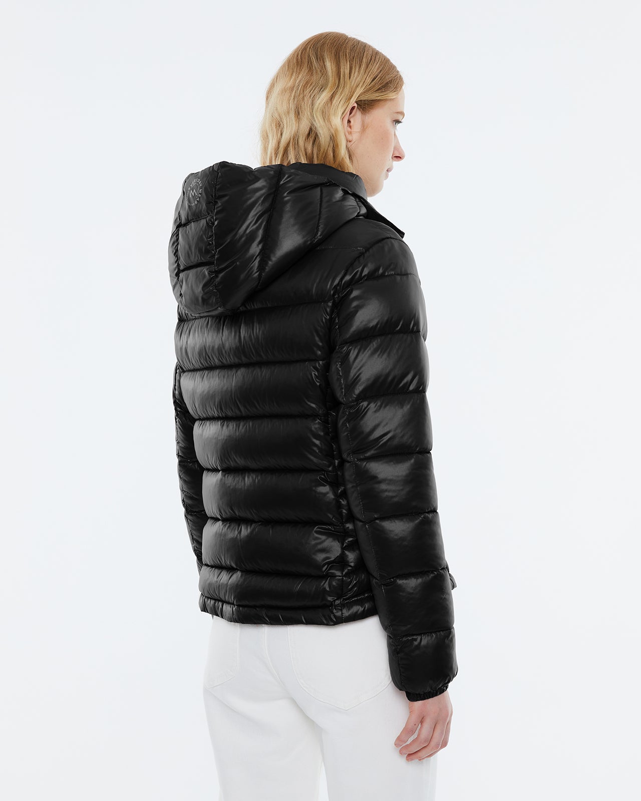 Quilted women's parka. Lined.