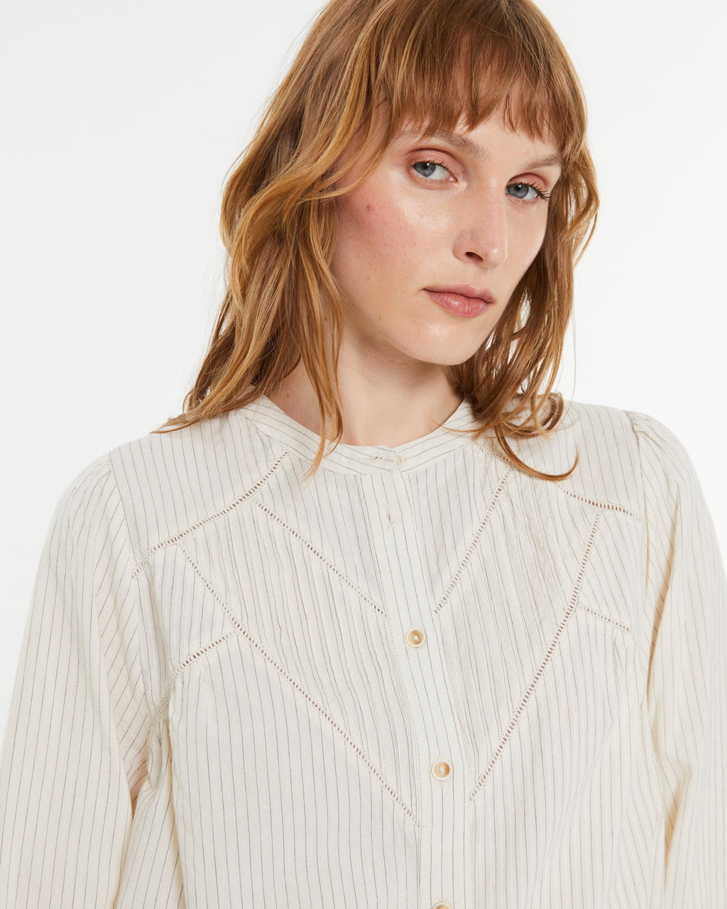 Camisa de mujer estampado de rayas