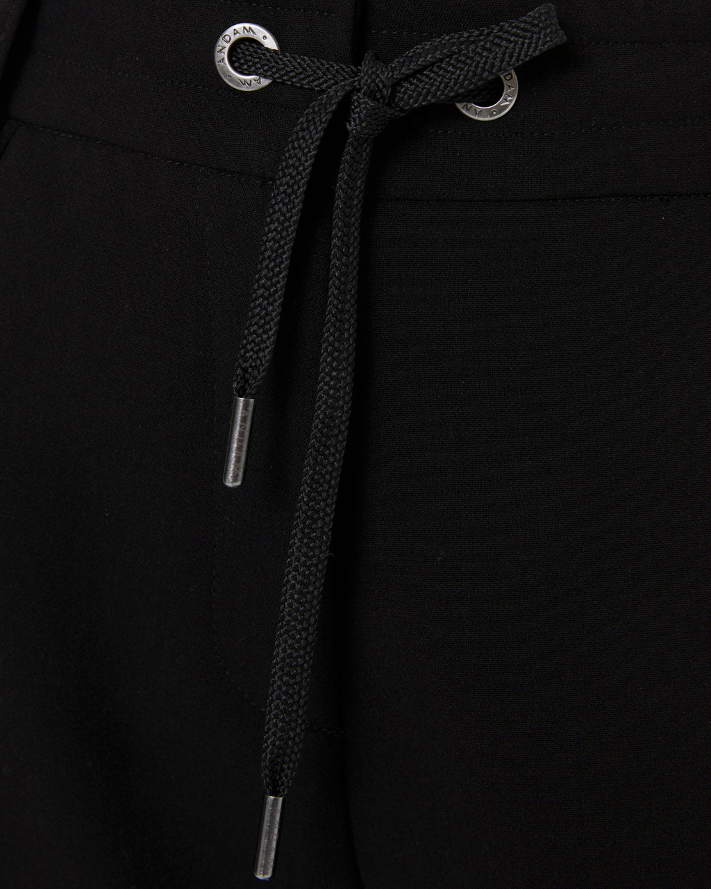 Pantalón ancho de mujer tiro alto cintura elástica