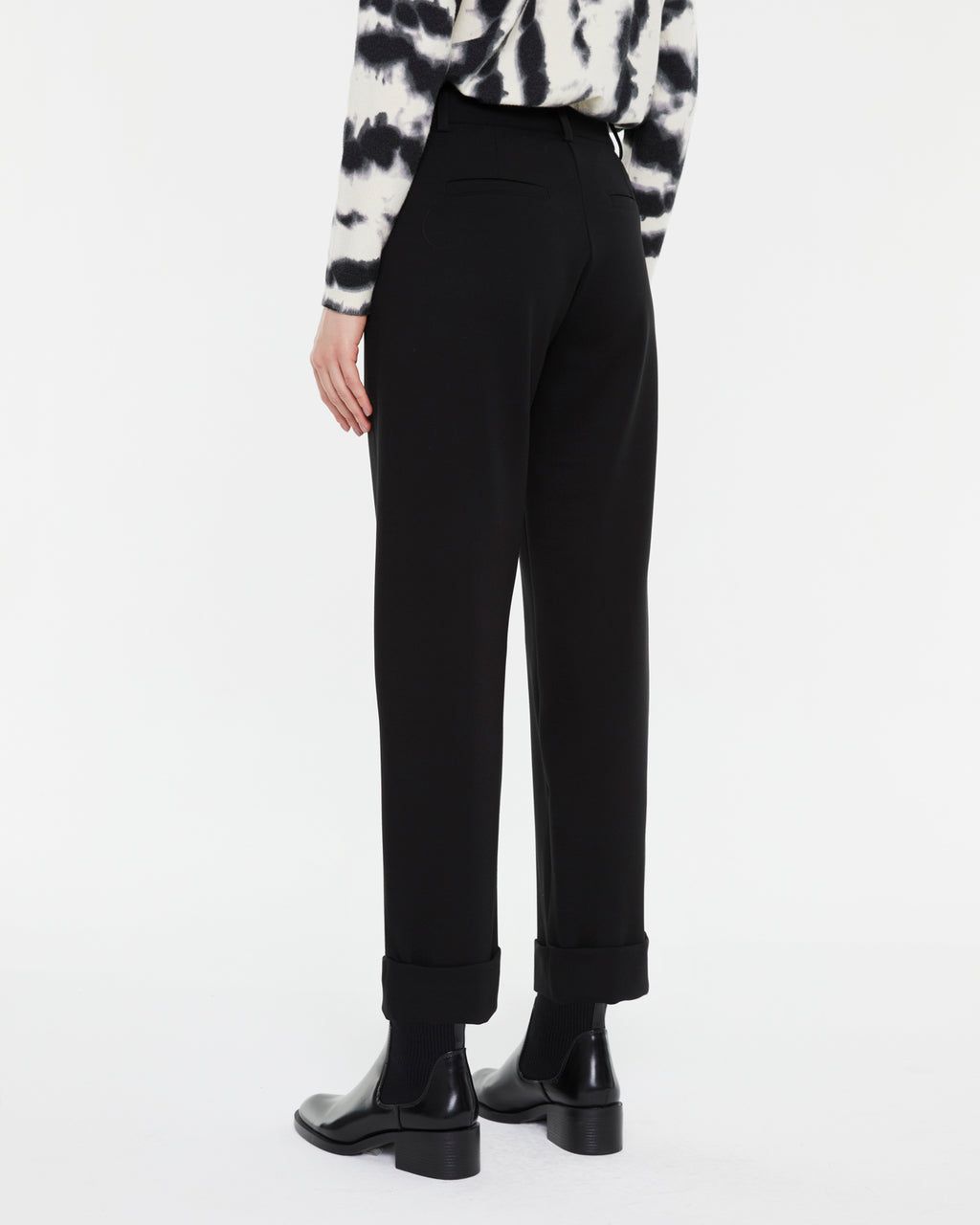 Karottenhose für Damen mit elastischem Bund