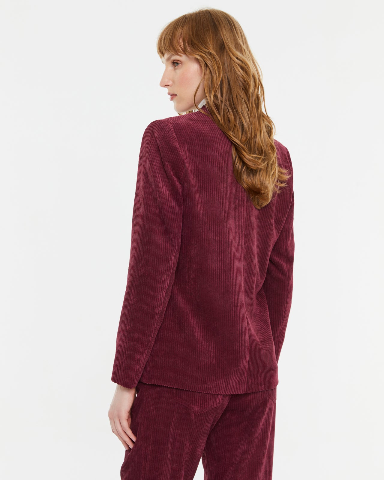 Blazer de mujer de pana forrada