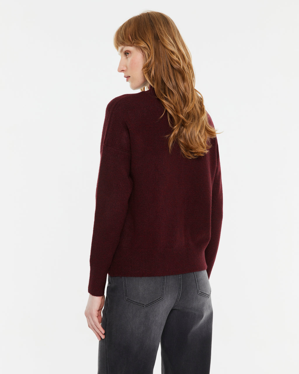 Basic Rollkragenpullover für Damen