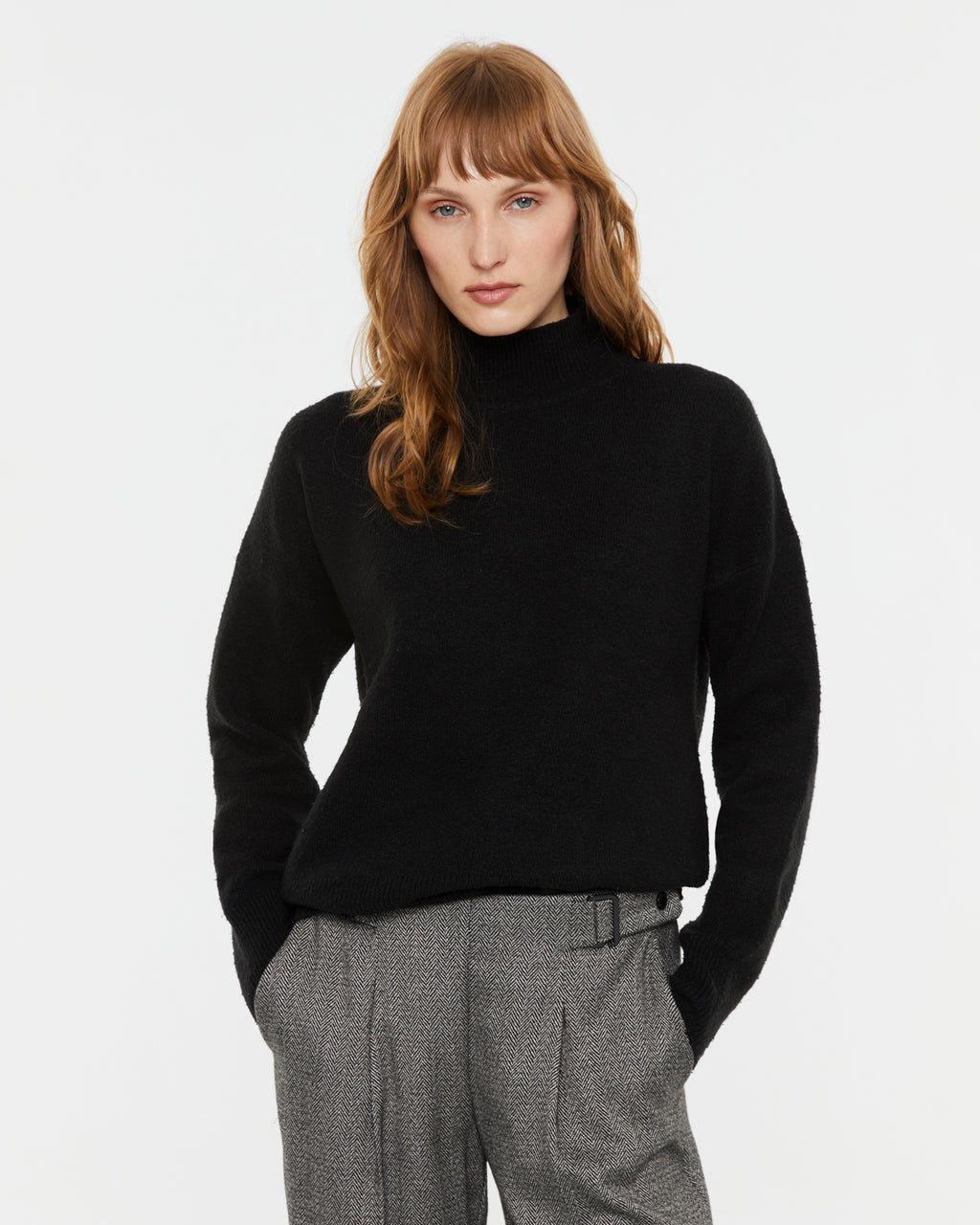 Basic Rollkragenpullover für Damen