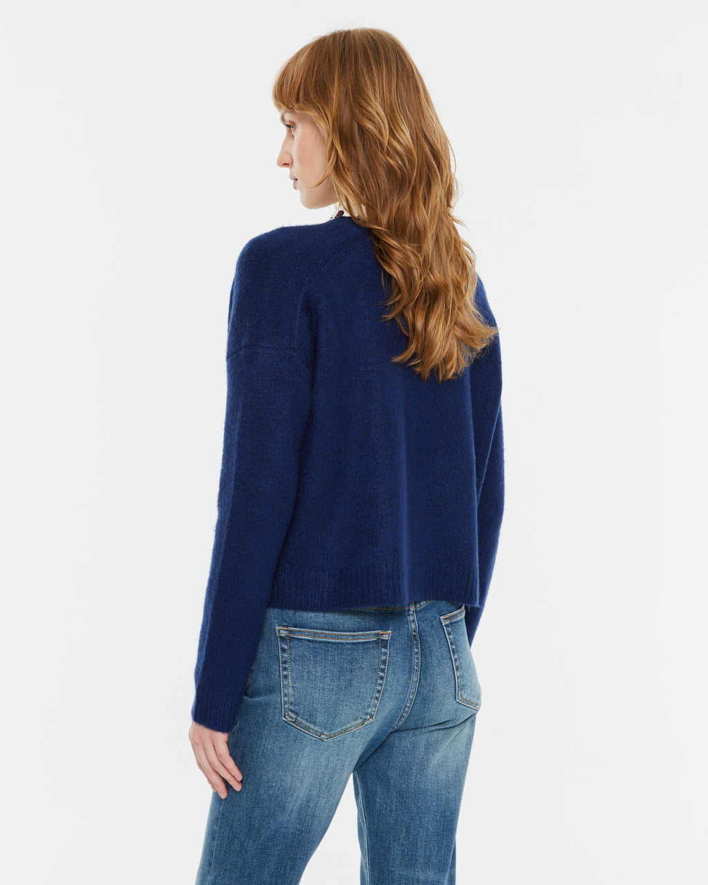 Damen Strickjacke mit V-Ausschnitt