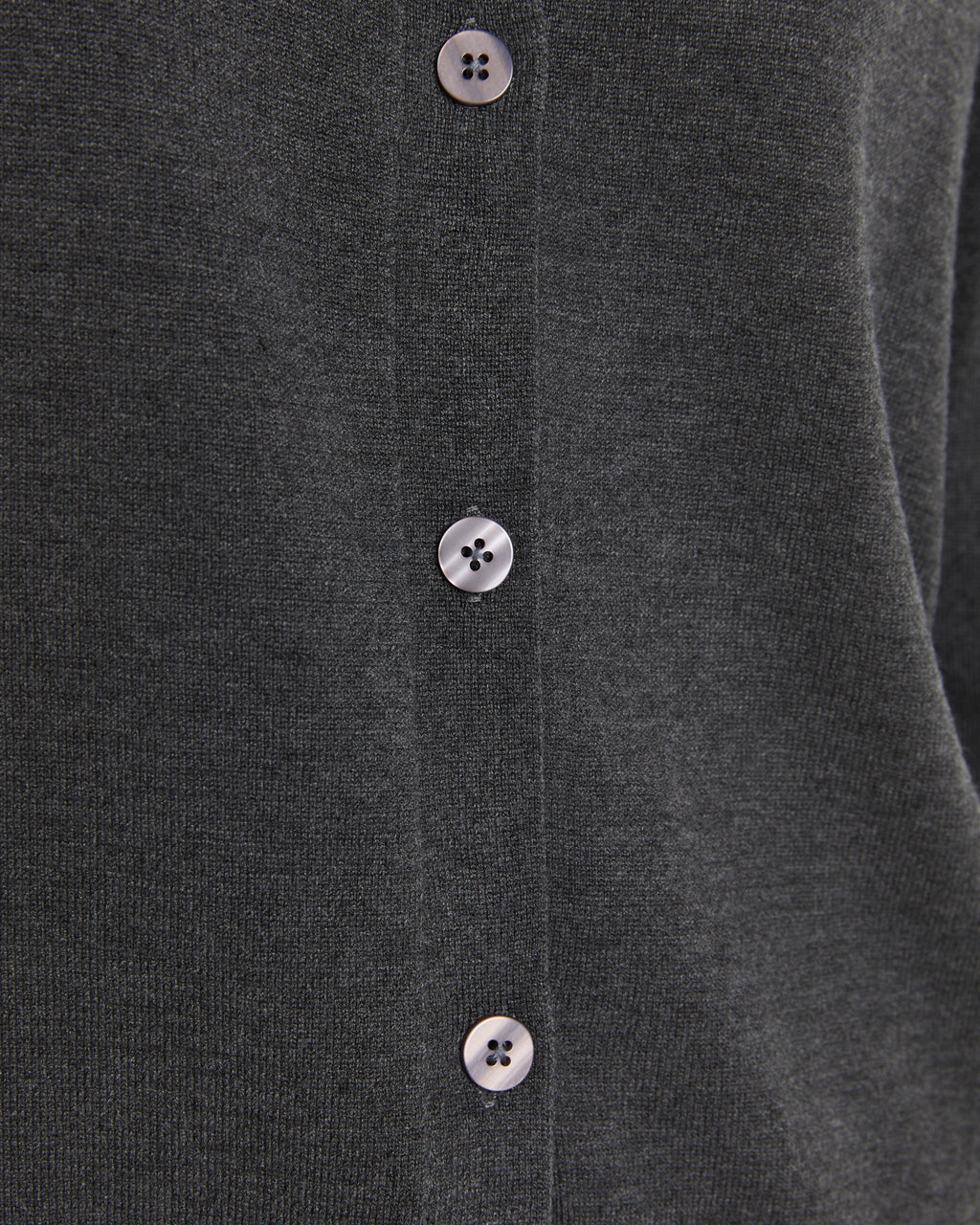 Cardigan de mujer punto fino manga larga