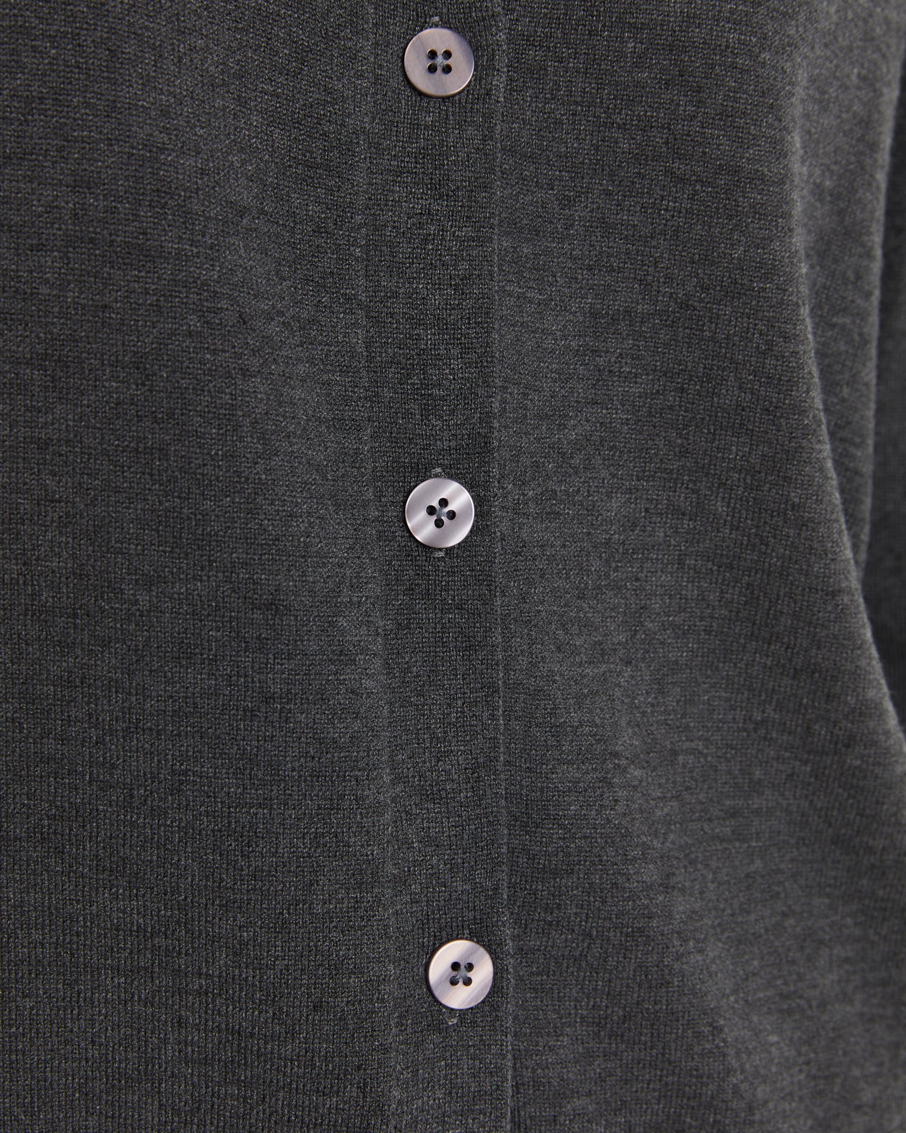 Cardigan de mujer punto fino manga larga