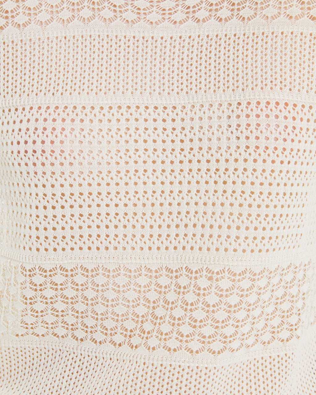 Jersey de mujer calado  cuello redondo