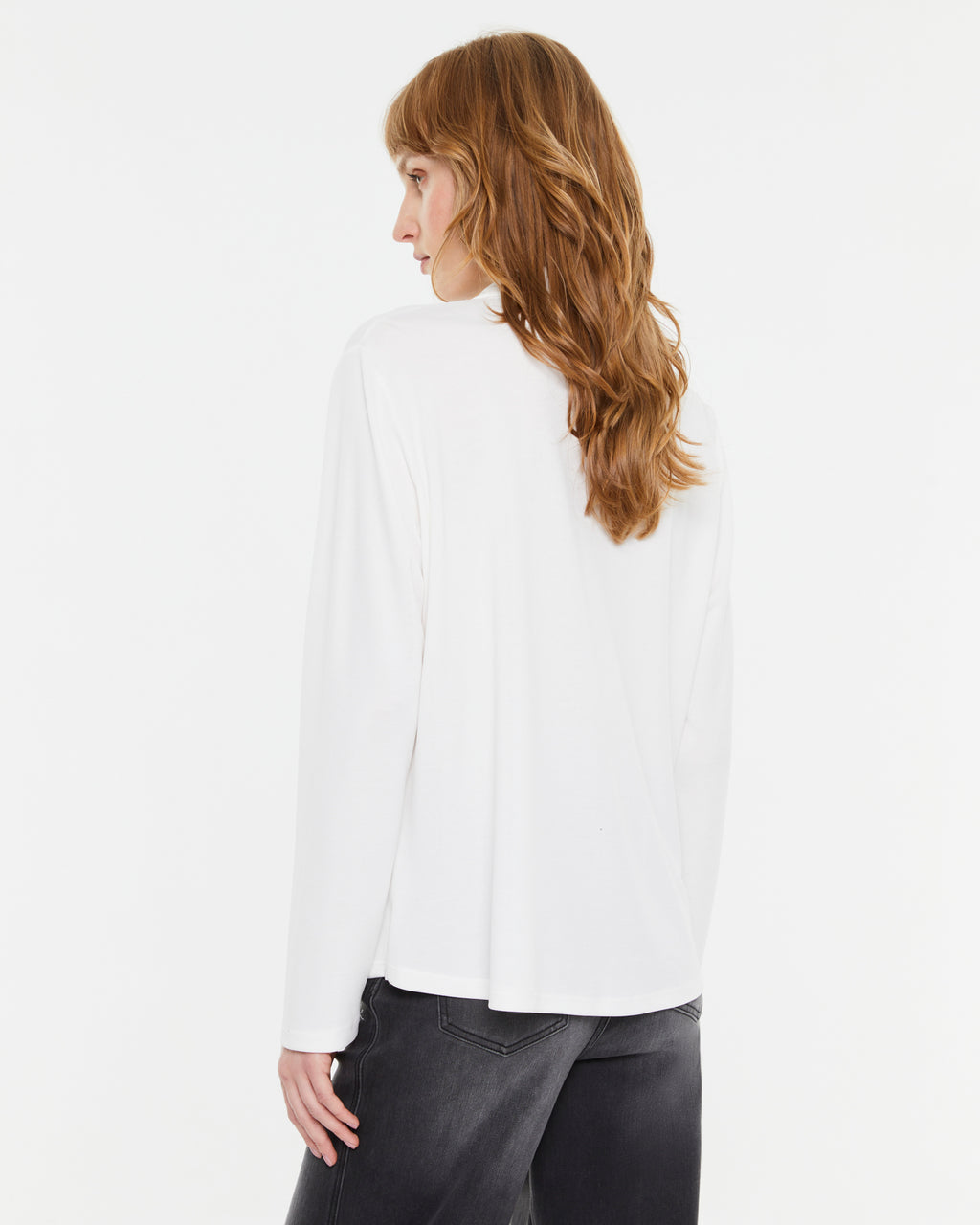Camisa de mujer en punto liso