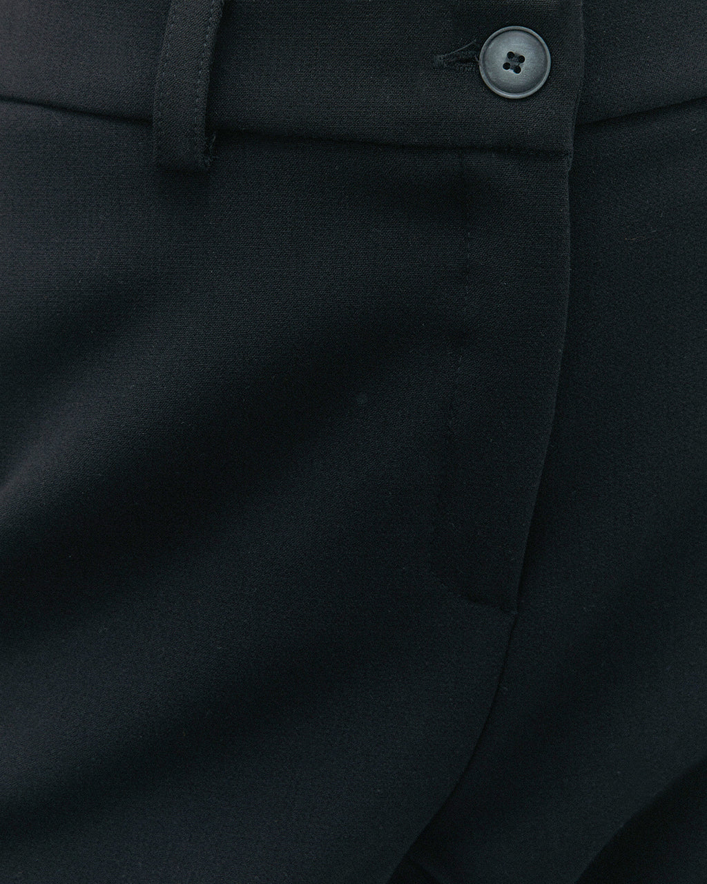 Pantalón recto de mujer cintura elástica