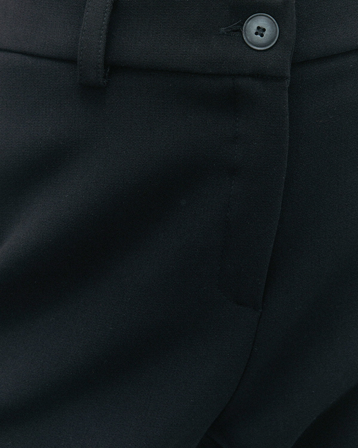 Pantalón recto de mujer cintura elástica