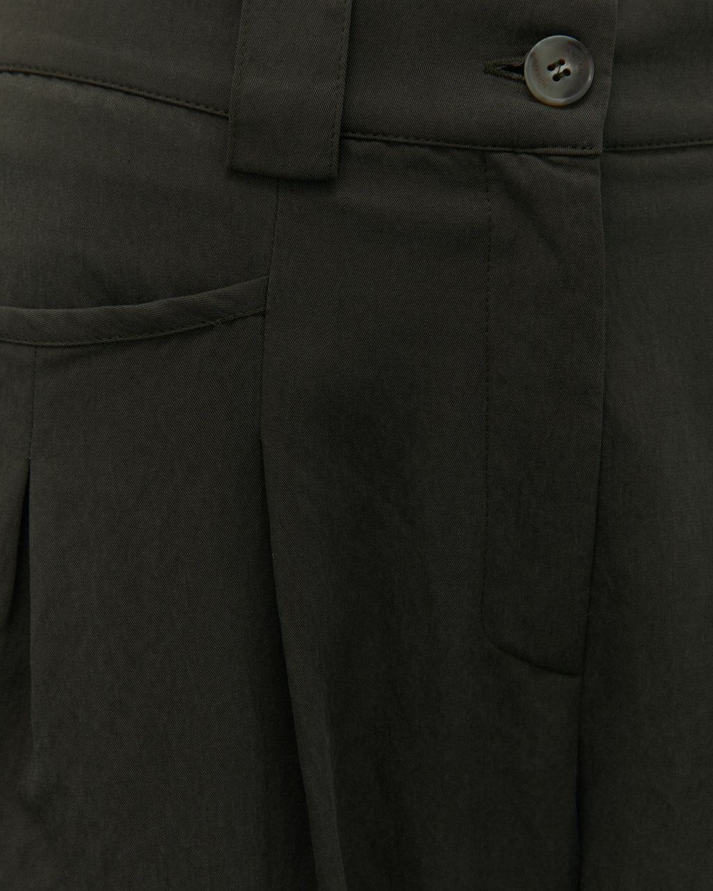 Pantalón barrel de mujer tobillero con pinzas