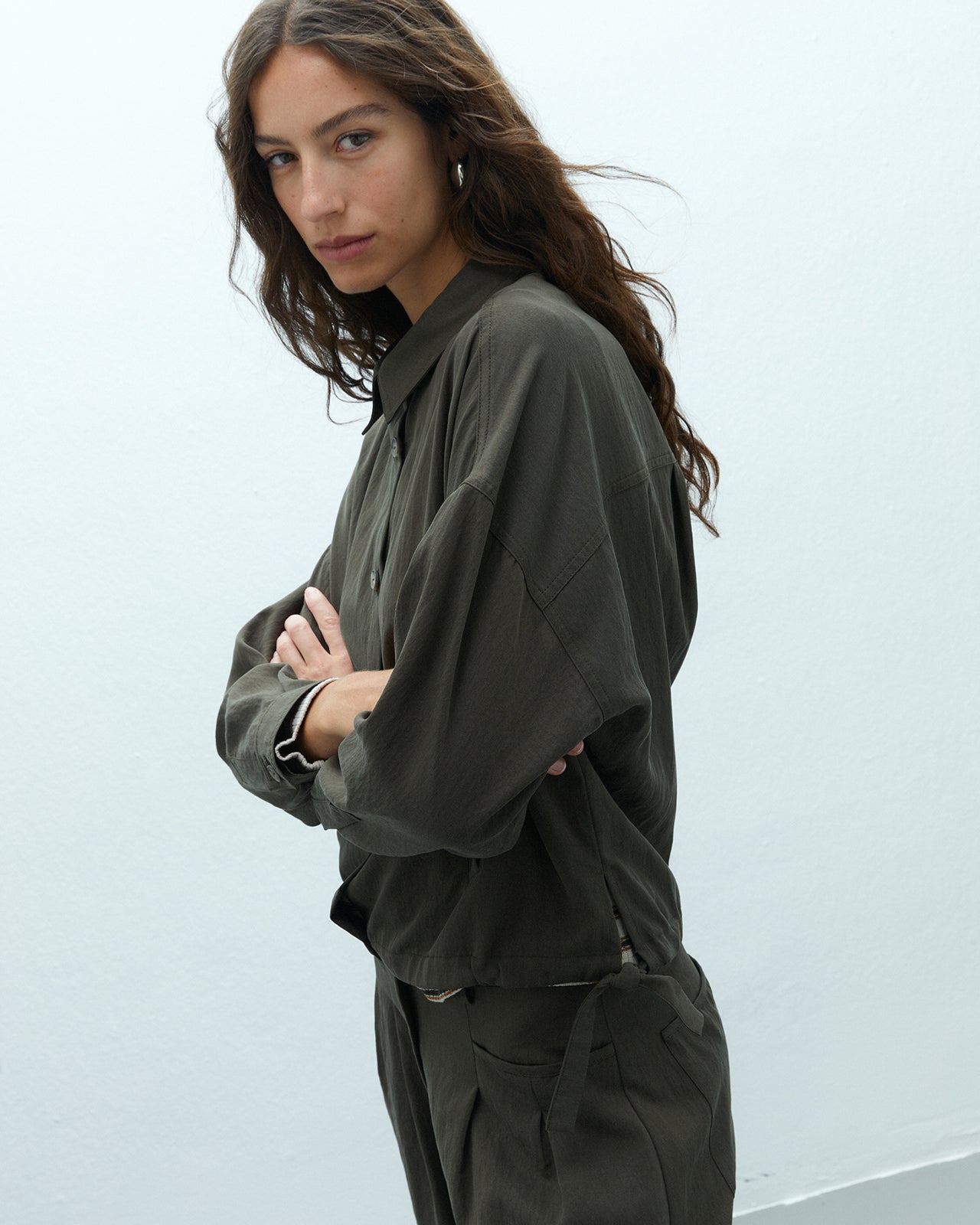 Chaqueta corta de mujer  manga larga