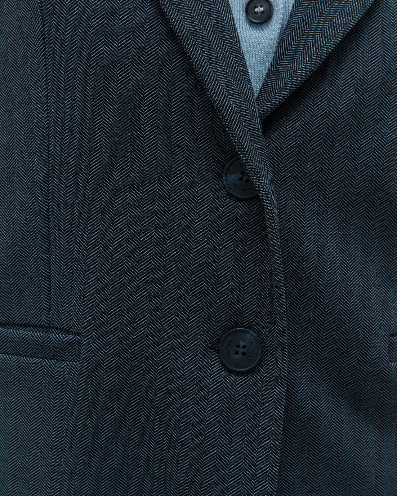 Blazer de mujer en punto espiga