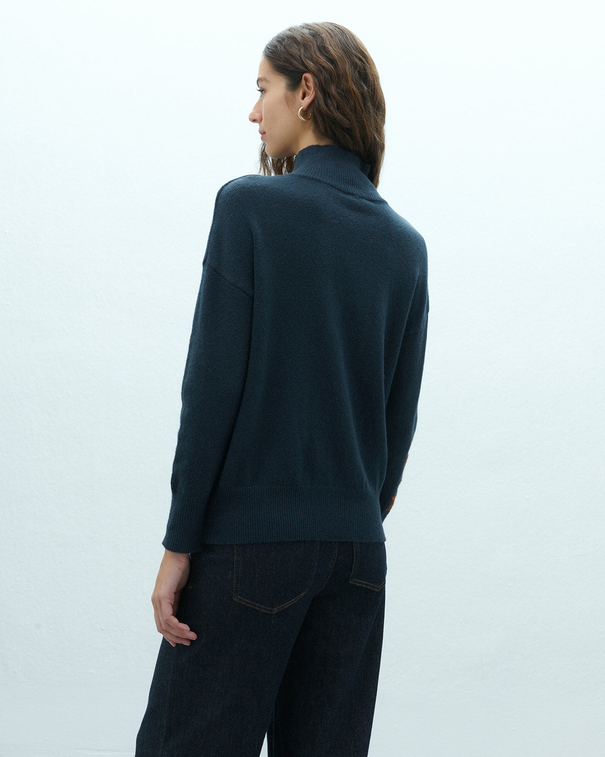 Jersey de mujer cuello perkins distintos motivos estampados
