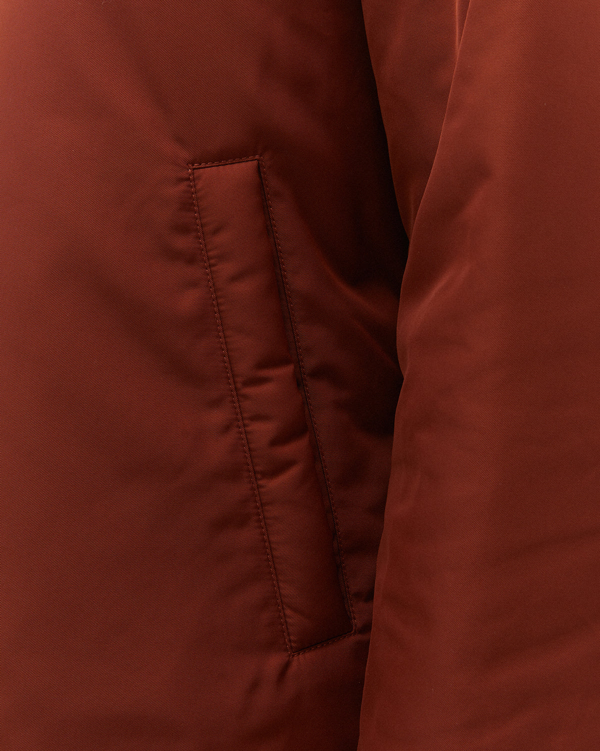 Parka corta de mujer acolchada