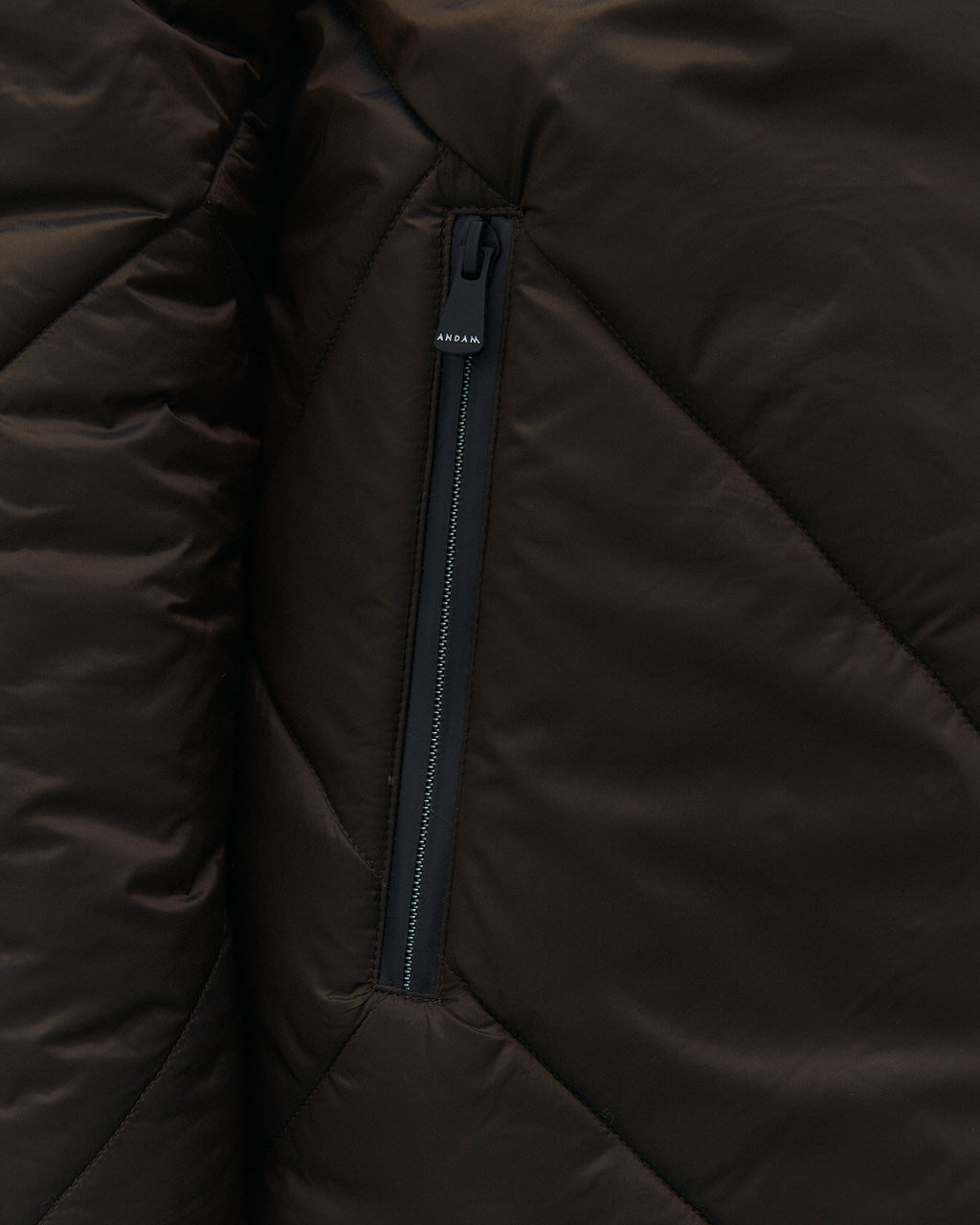 Parka larga de mujer acolchada capucha extraible