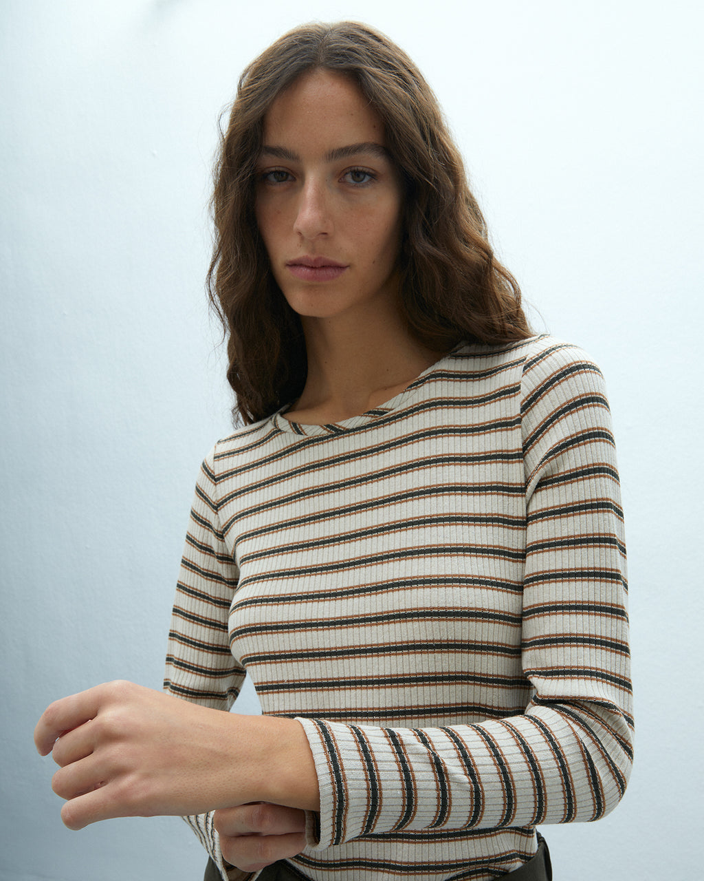 Camiseta de mujer estampado rayas