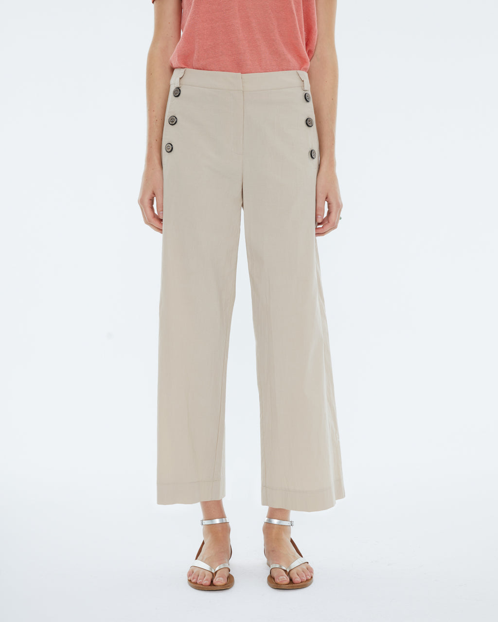 Pantalón culotte de mujer.