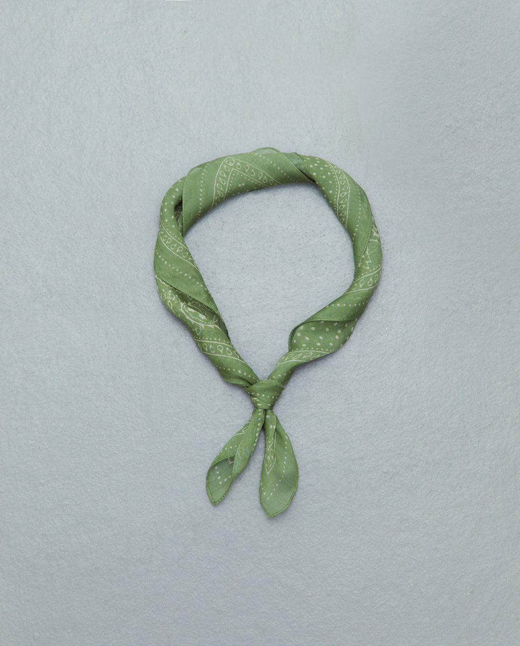 Bandana de viscosa estampada