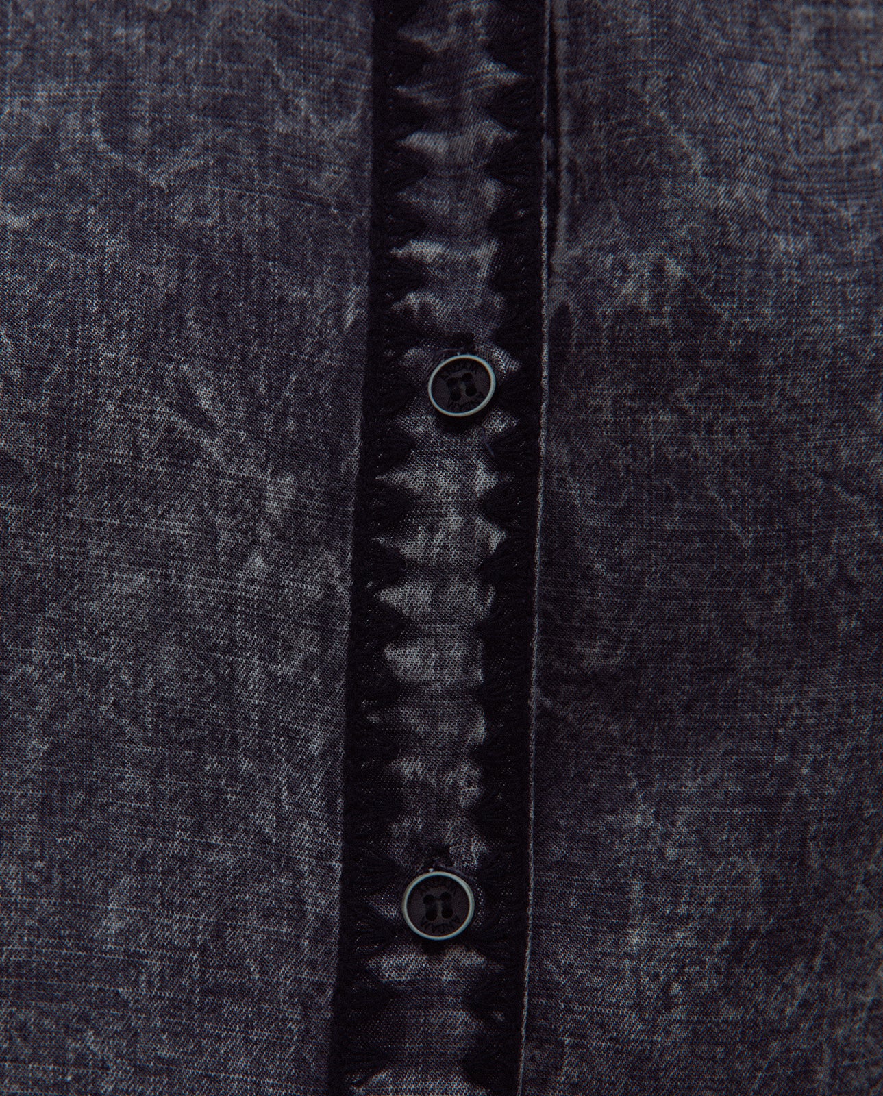 Camisa de mujer en tencel tindado