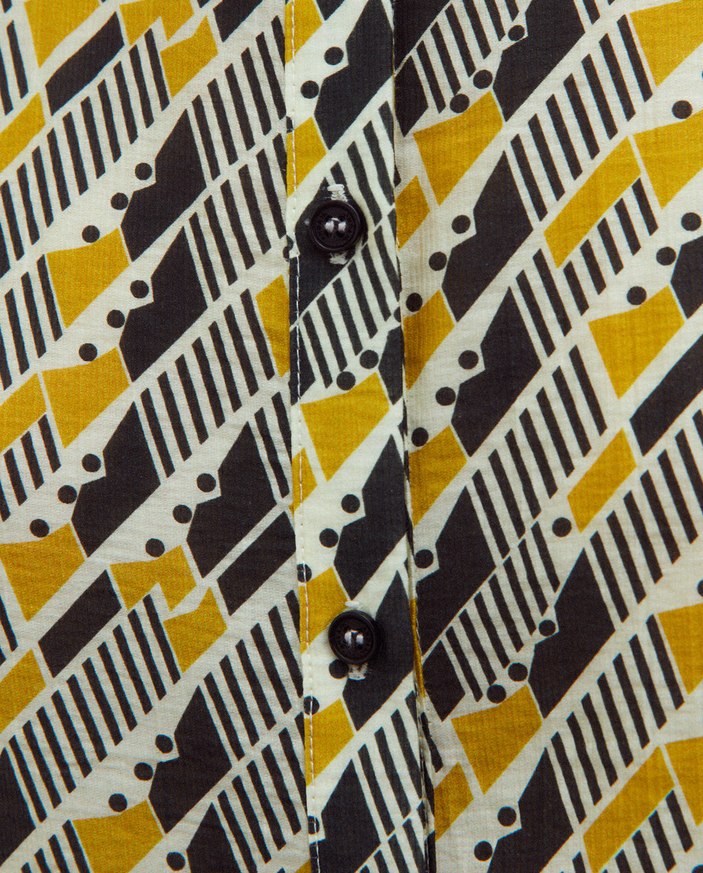 Camisa de mujer estampada manga corta