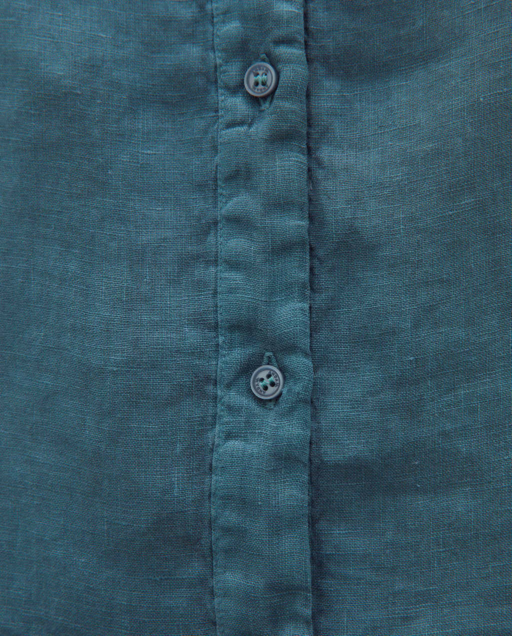 Camisa de mujer en lino 100% manga corta