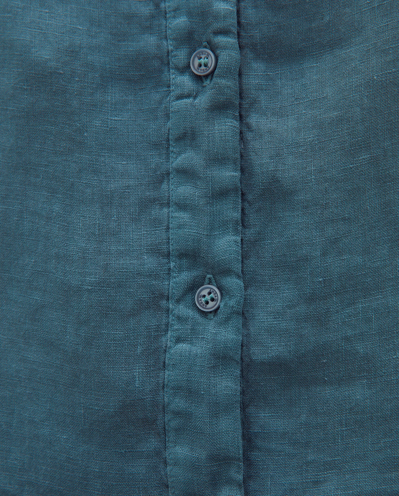 Camisa de mujer en lino 100% manga corta