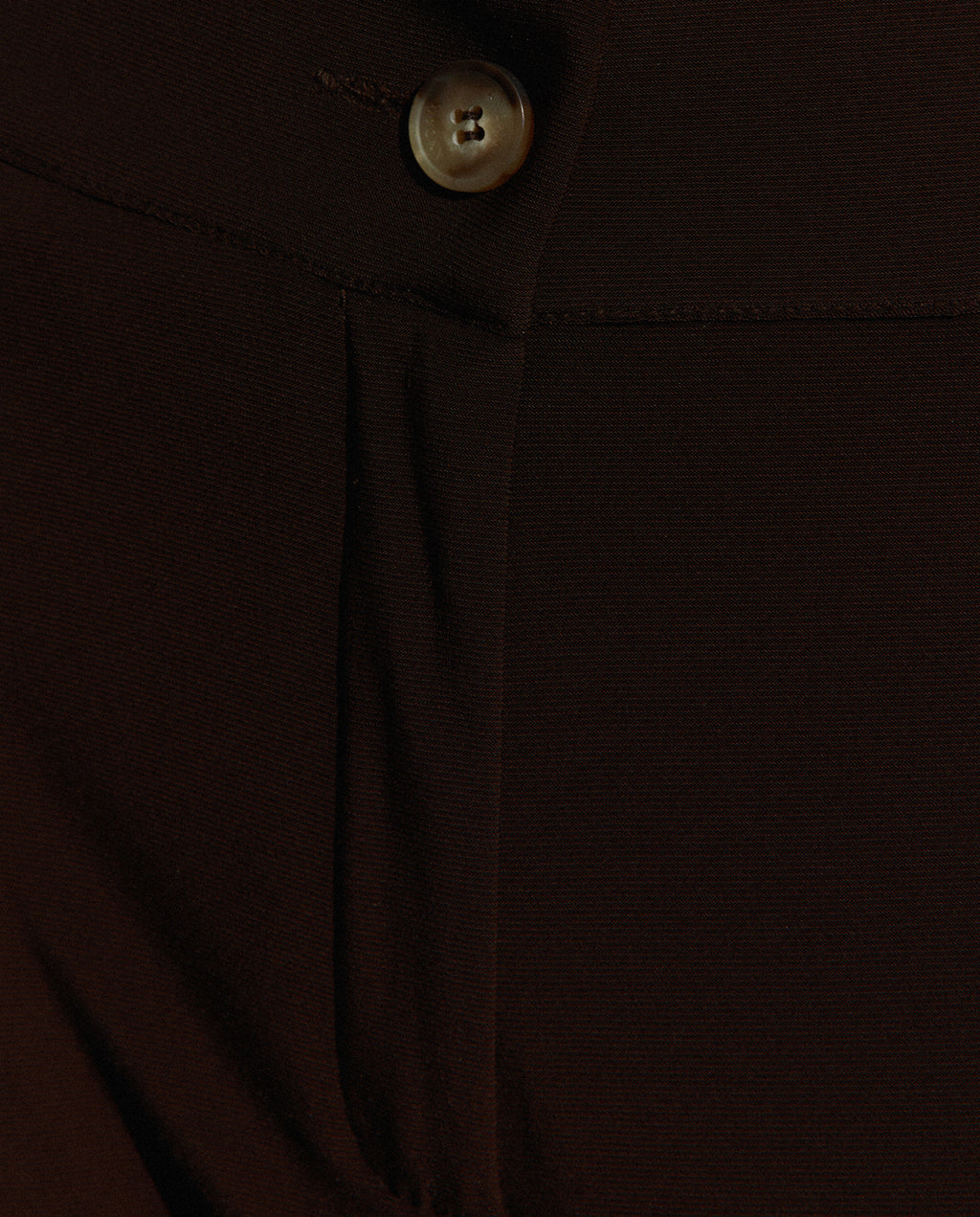 Pantalón culotte de mujer punto liso.