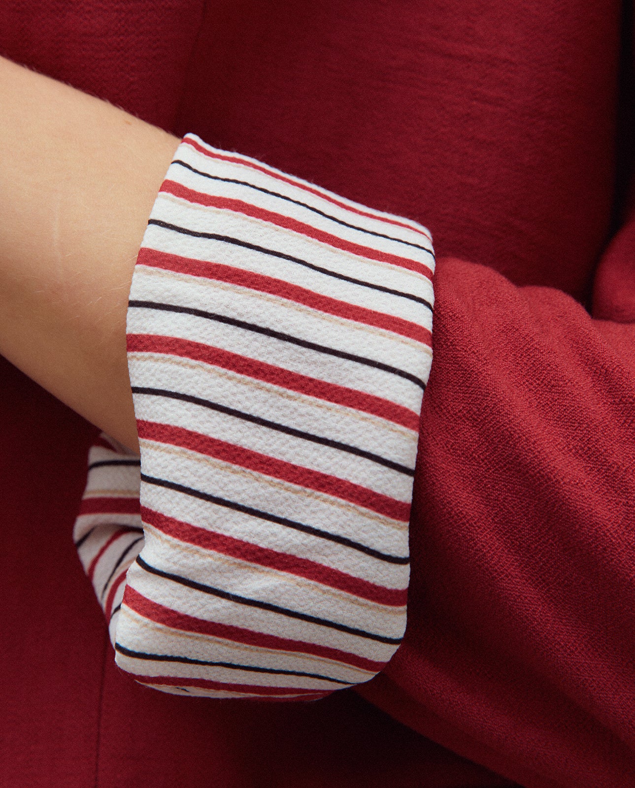 Blazer de mujer forro rayas