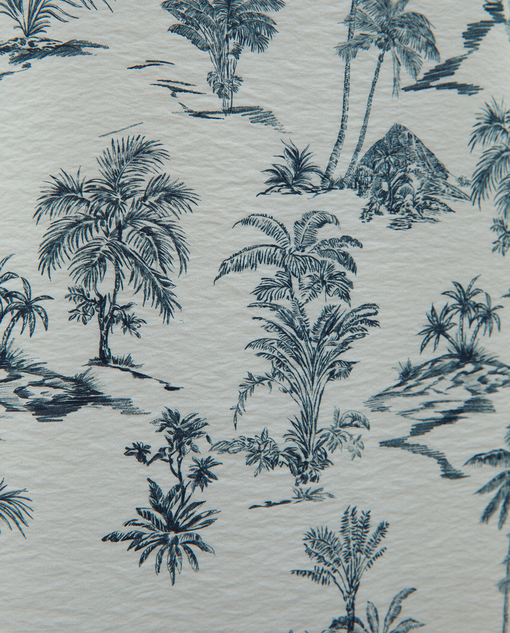 Vestido midi estampado cuello redondo sin mangas