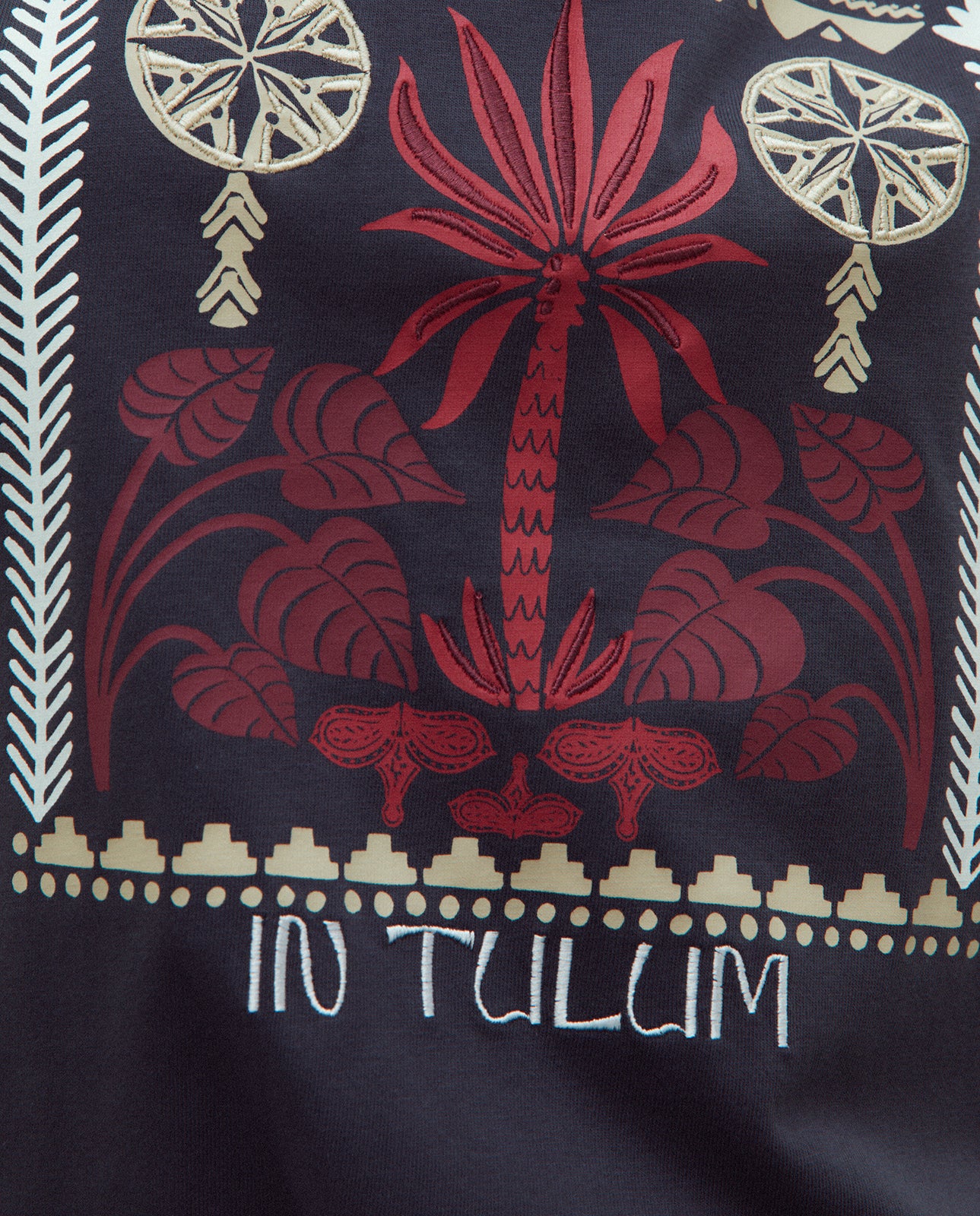 Camiseta de mujer cuello redondo print frontal