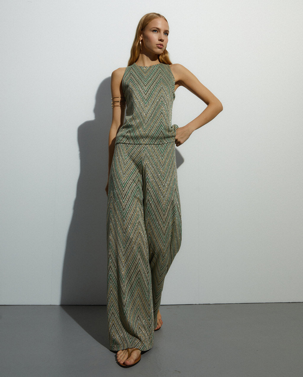 Camiseta estampado fantasía cuello halter