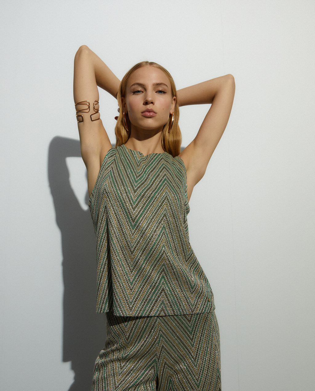 Camiseta estampado fantasía cuello halter